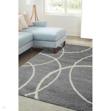 Snug Bubbles Grey Rug-Melrose-Rug Love - The Most Loved Rug Store